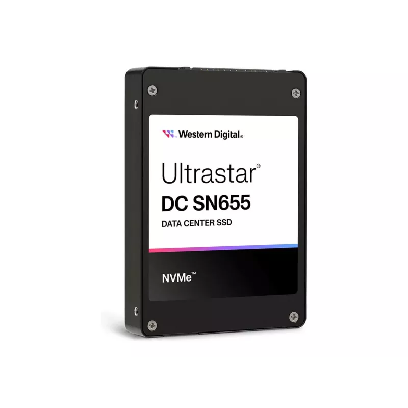 Unidade SSD WESTERN DIGITAL Ultrastar DC SN655 7,68 TB and3 PCIe TLC ISE Dual Port