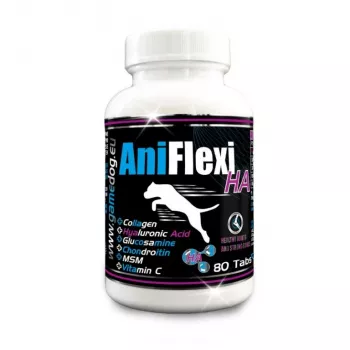 GAME DOG AniFlexi HA - Suplemento alimentar para cães - 80 comprimidos