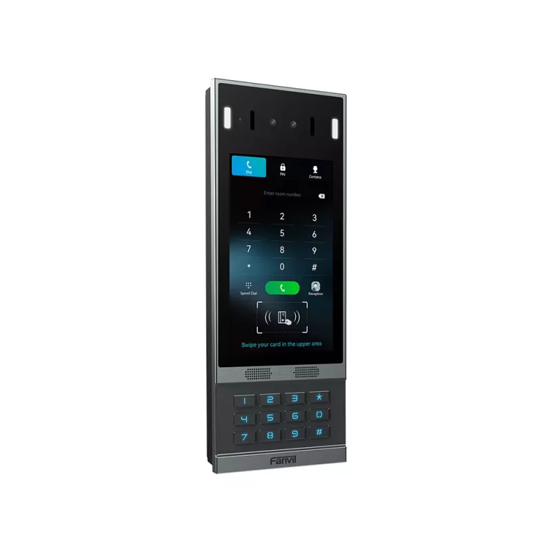 Videoporteiro Fanvil i67 2 MP 17,8 cm (7 polegadas) preto, cinzento