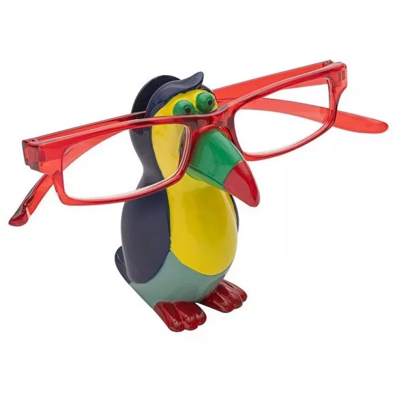 WEDO 202 27110 Tukan suporte para óculos, poliresina, multicolor