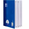 Oxford College caderno A4, 80 folhas, quadriculado com margem interior, 90 g/m², azul (100050358)