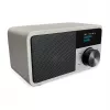 Rádio de mesa Sangean DDR-7 Glacier Silver com sintonizador digital e Bluetooth