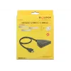 Comutador HDMI UHD Delock 3 x HDMI in > 1 x HDMI out 4K - comutador de vídeo/áudio - 3 x HDMI - desktop