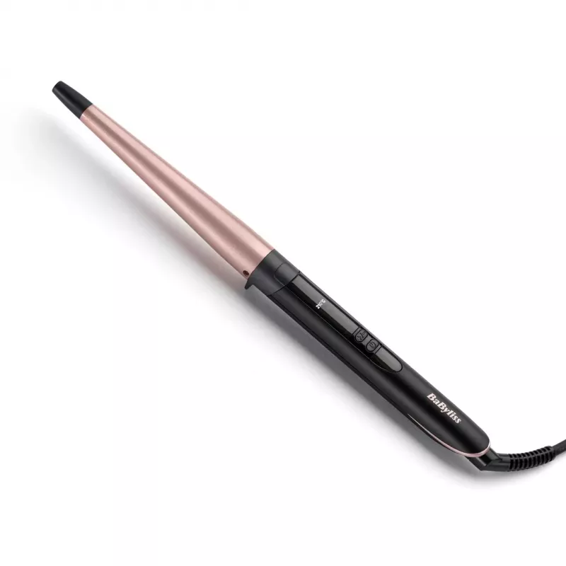 BaByliss Conical Wand ferro de caracóis quente preto, rosa 98.4 (2.5 m)