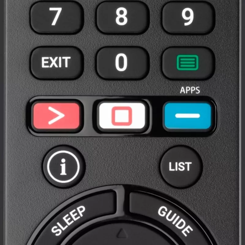 Comandos de substituição para TV One for All Comando de substituição para TV Sony