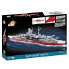 Conjunto de construção Cobi Couraçado Tirpitz modelo com 593 peças, à escala e com características de exposição