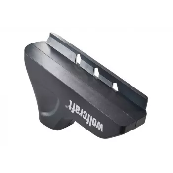 Plaina Wolfcraft plaina tripla de arestas 4009000 — grafite, lâminas trapezoidais, adequada para placas de gesso cartonado