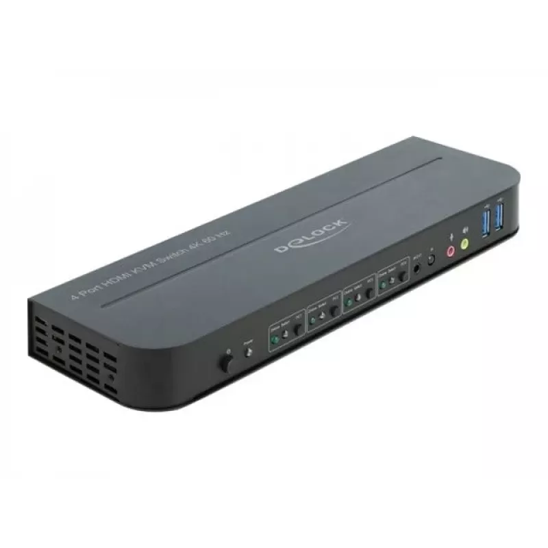 Comutador KVM DeLOCK 11483 preto