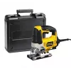 Serra de vaivém STANLEY FME340K — 710 W, 3000 rpm, profundidade de corte madeira 85 mm, aço 10 mm, punho em arco, ajuste de esquadria