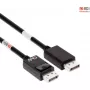 Club 3D CAC-1091 cabo DisplayPort 2.1, certificado VESA DP80, bidirecional, 4K120Hz / 8K60Hz / 10K30Hz, macho/macho, 1,2 m