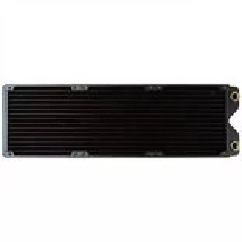 Radiador Alphacool R27-S420 420mm 18 FPI para refrigeração líquida, suportes para ventoinhas 3x120mm