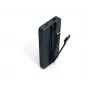 Powerbank Port Designs 907006 10000 mAh polímero de lítio preto