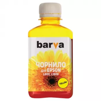 Compatível Barva Epson T6734 L800/L810/L850/L1800 C13T67344A garrafa de recarga de tinta, amarelo