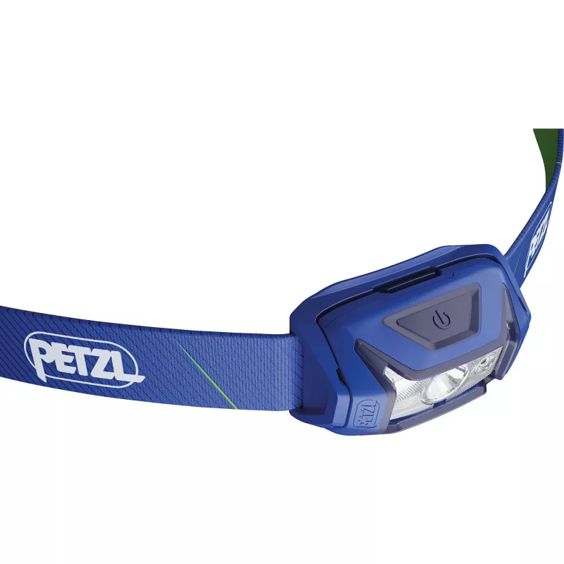 Lanterna frontal Petzl Tikka Core azul LED 100 lm USB recarregável