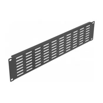 Tampa cega ventilada DeLOCK painel para armário de rede 19 polegadas 66680