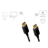 Cabo DisplayPort LogiLink 3 m preto CD0102