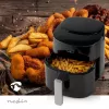 Fritadeira de ar quente Nedis KAAF160BK, cesto único, 4,2 L, 1300 W, preto