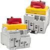 Interruptor seccionador DC Qoltec 52611 com função de bloqueio | interruptor principal | 1200 V | 32 A | 8 kV | 4P