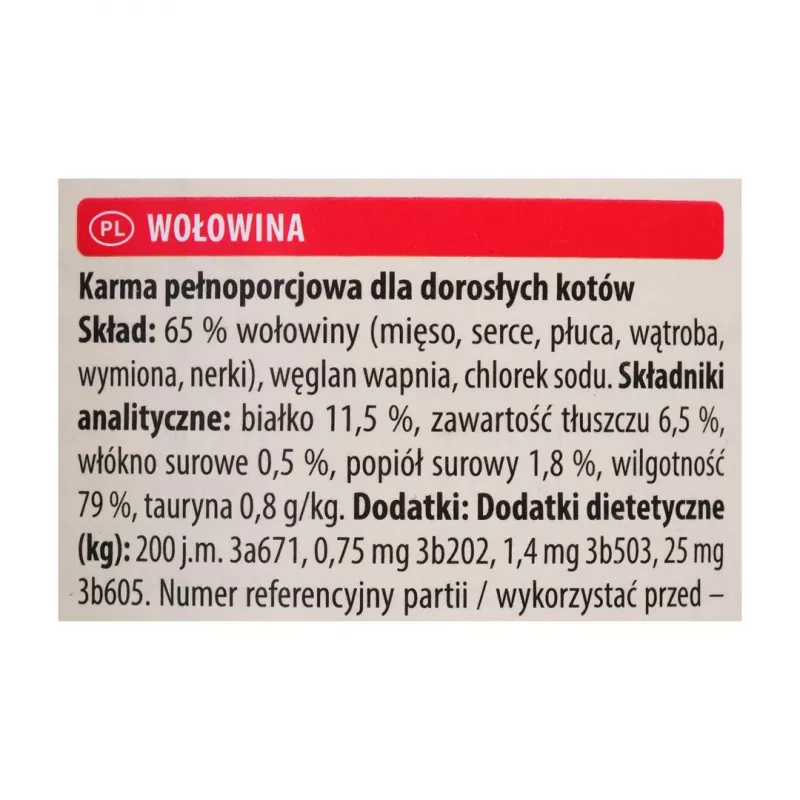 ANIMONDA Carny Adult Vaca – Alimento húmido para gatos – 400 g