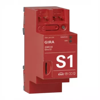 Gira S1 REG gateway smart home da Gira, modelo 208900