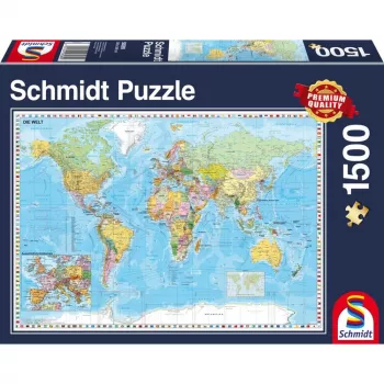 Puzzle Schmidt Spiele 58289 1500 peças Cartas