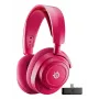 Headset STEELSERIES Arctis Nova 7X Wireless Gen 2 — sem fios Bluetooth, circum-aural, arco de cabeça, 20–20000 Hz, 325 g, magenta