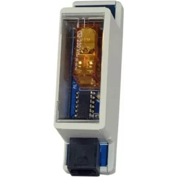 Relé elétrico ALLNET ALL4024 preto azul cinzento laranja