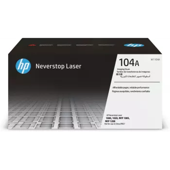 Tambor de imagem HP 104A W1104A 12000 páginas preto