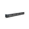 Injetor PoE Gigabit Extralink 16 portas 16x 1000Mb/s RJ45, Rackmount