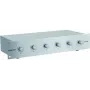Amplificador/regulador de nível de zona Omnitronic ELA 6M-Zonas LS 5W, controlo de chamada/nível de 6 zonas, saída de 5 W
