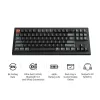 Teclado mecânico Keychron V3 Ultra 8K – QWERTY, Bluetooth e cabo, RGB, preto