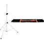 Conjunto de suporte para altifalantes Omnitronic BS-2 EU branco com saco de transporte, altura ajustável, suporte dobrável