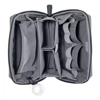 Organizador de viagem Belkin MMA013HQBK design compacto material resistente, bolsa de transporte para cabos e acessórios
