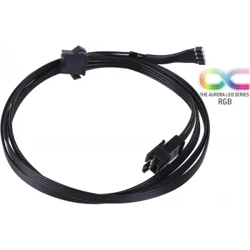 Alphacool 18541 - 1 m - Molex (4 pinos) - Molex (4 pinos) - reto - reto - preto (18541)