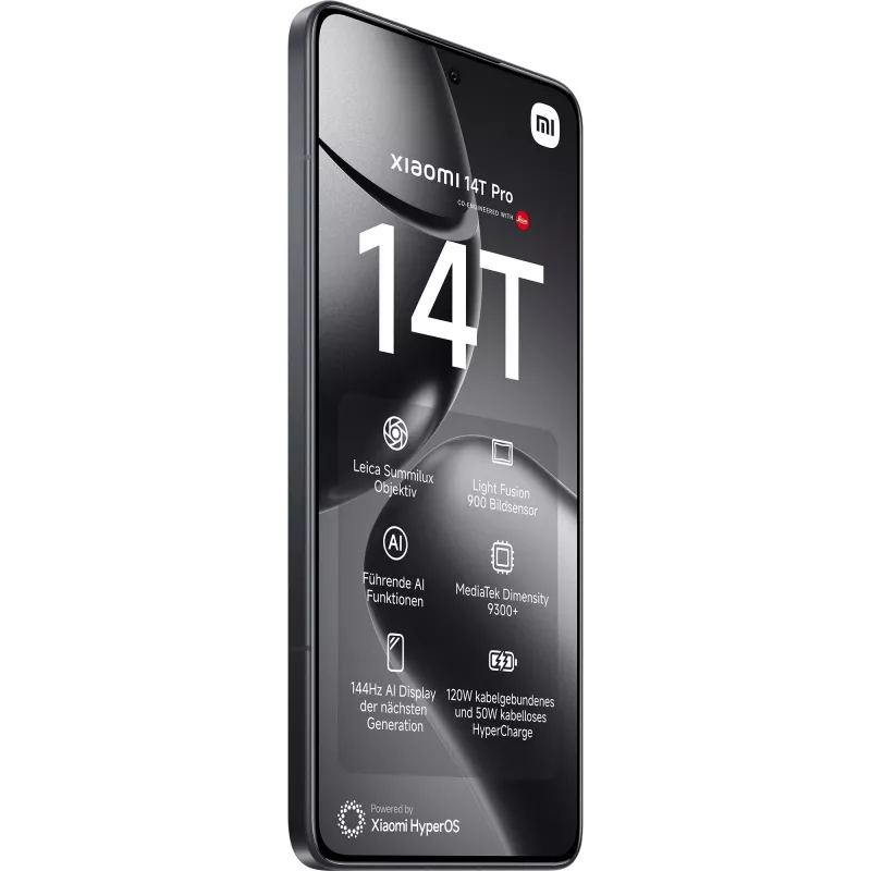 Xiaomi 14T Pro 16,9 cm (6,67) Dual SIM 5G 12 GB 512 GB 5000 mAh preto