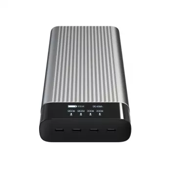 Powerbank HYPER HJ245B 27000 mAh prateado