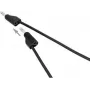Cabo de medição VOLTCRAFT [ficha 4 mm - ficha 4 mm] 0,5 m preto MSB-300 (MSB-300-0.5-SW)