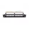 Patch panel LANBERG PPKS-9212-B 12 portas 1U 10 polegadas FTP