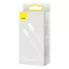 Cabo Baseus Dynamic USB para Lightning, 2,4A, 2m (branco)