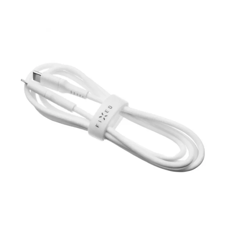 Cabo fixo USB-C para USB-C FIXED FIXDLS-CC2-WH, 2 m, 60 W