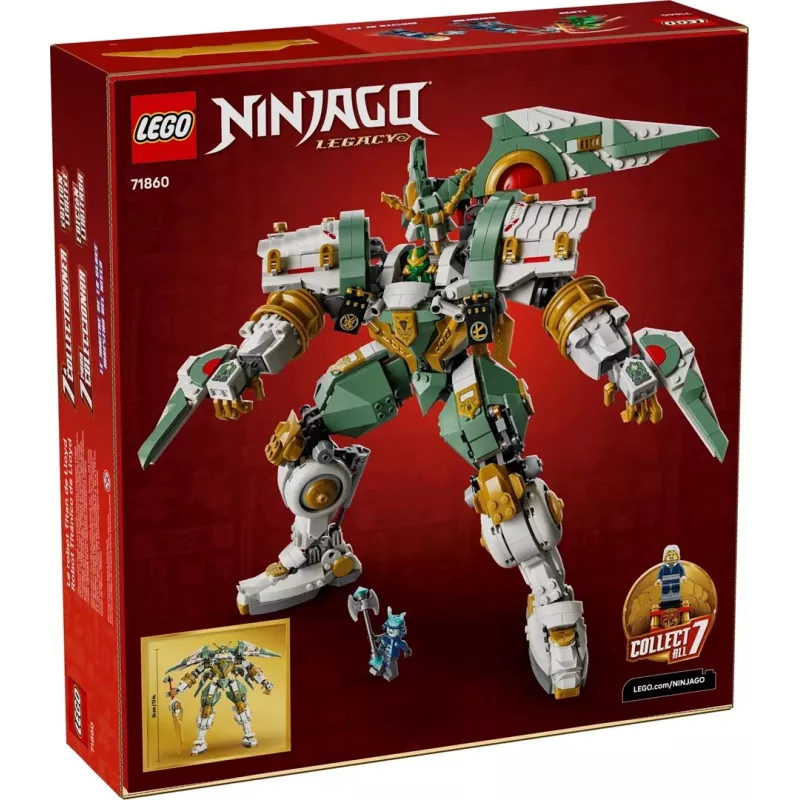 LEGO NINJAGO 71860 Mech Titã do Lloyd – 15.º aniversário