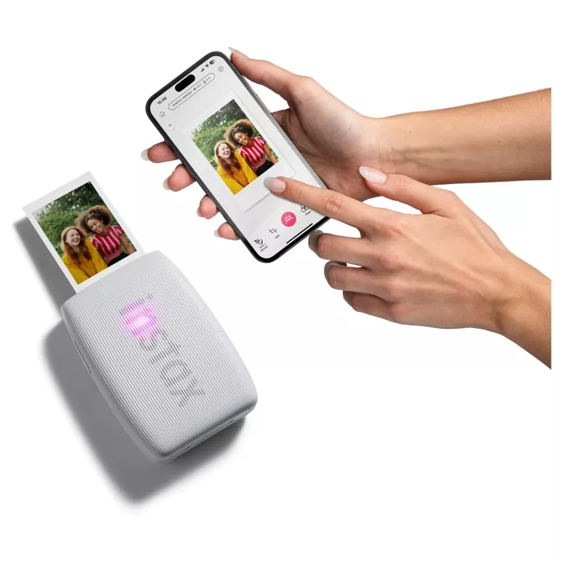 Impressora fotográfica Fujifilm Instax Mini Link 3 branca Bluetooth impressora instantânea portátil para fotografias de smartphone
