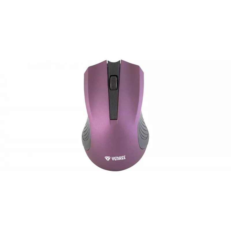 Rato ótico simétrico sem fios 2,4 GHz, 3 botões, Violeta