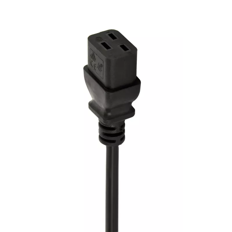 Unidade de distribuição de energia GEMBIRD EG-PDU-10C132C19 — 10x tomadas C13, rack 1HE, entrada C19 16A, cabo de 2 m, 3500 W
