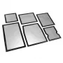 Conjunto de filtros de poeira Demciflex para Cooler Master HAF XM - preto/preto