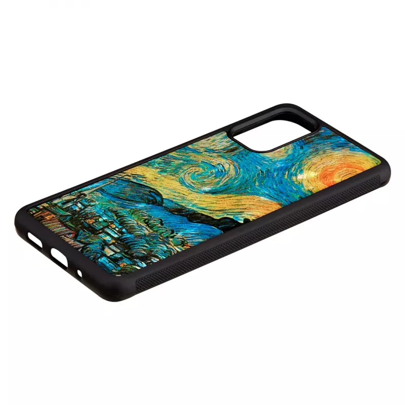 Capa de proteção iKins para Samsung Galaxy S20+ — noite estrelada preto