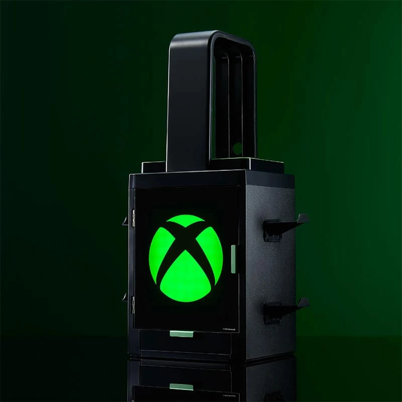 Numskull Games Suporte oficial de jogos Xbox, suporte para discos de jogos, Xbox, preto, com fios
