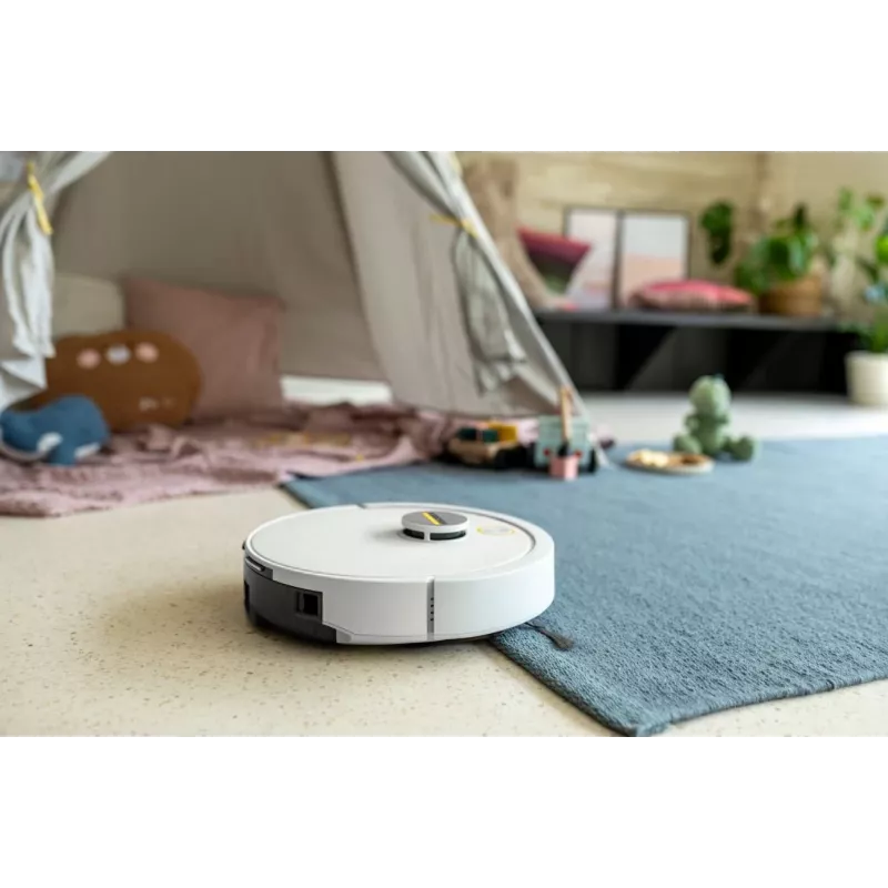 Robô aspirador KÄRCHER RVC 3 Comfort branco com estação de carregamento