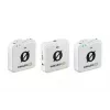 RØDE Wireless ME Dual branco - sistema de microfone sem fios compacto com dois transmissores para gravações de dois canais