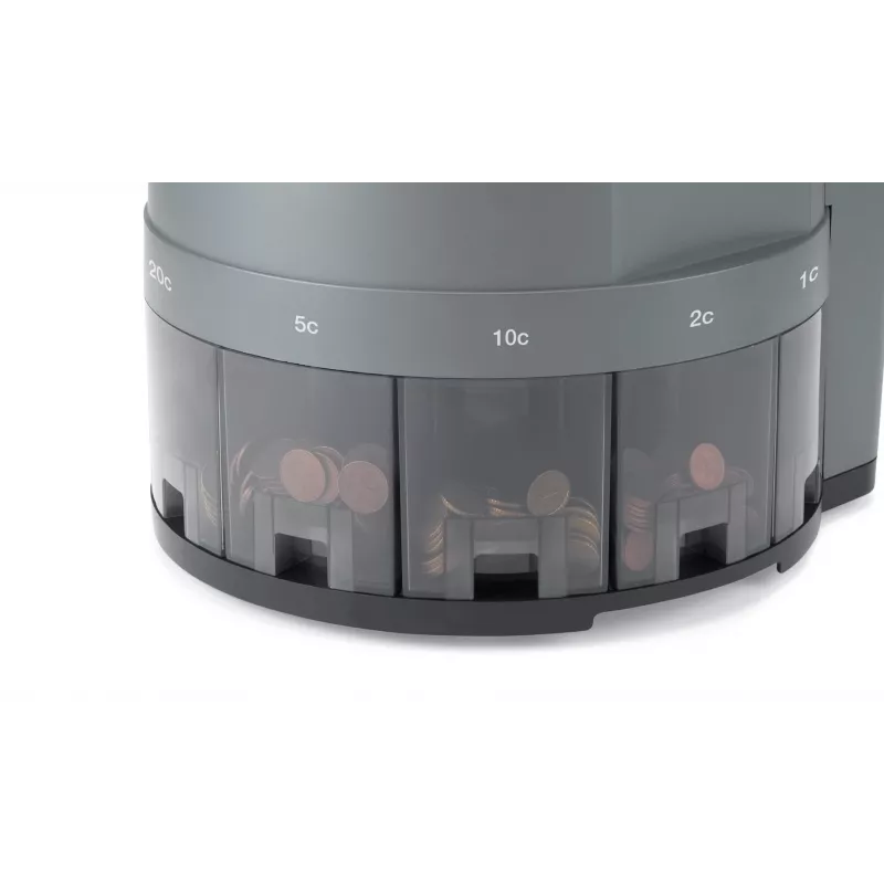 Máquina de contar moedas Safescan 1450 cinzento